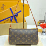 Louis Vuitton Pochette Tirette M47123 Brown